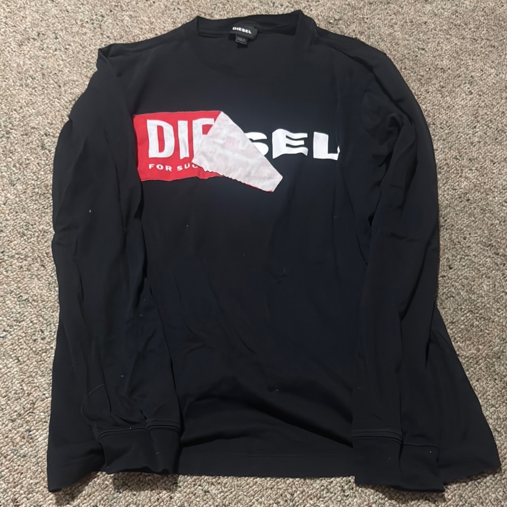 Diesel Black Long Sleeve Shirt
